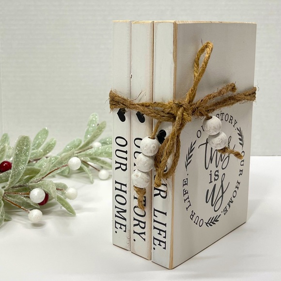 Just Married Wedding Gifts Books Mr and Mrs Engagement Gift Marriage Couple Wood